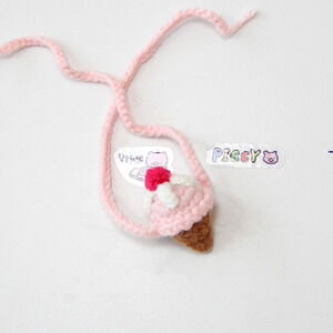 Small/Medium plush crochet bibs clothes outfits - MXM-20